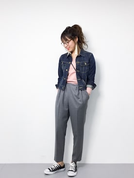 ぐっさんさん（レディース・166cm）の冬コーディネート