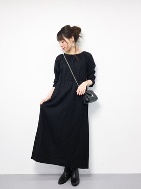 ぐっさんさん（レディース・166cm）の冬コーディネート