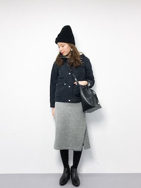 ぐっさんさん（レディース・166cm）の冬コーディネート