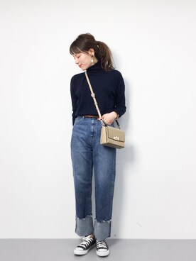 ぐっさんさん（レディース・166cm）の冬コーディネート