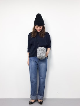 ぐっさんさん（レディース・166cm）の冬コーディネート