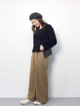 ぐっさんさん(レディース・166cm)の冬コーディネート