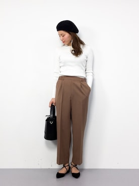 ぐっさんさん（レディース・166cm）の冬コーディネート