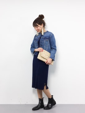 ぐっさんさん（レディース・166cm）の冬コーディネート