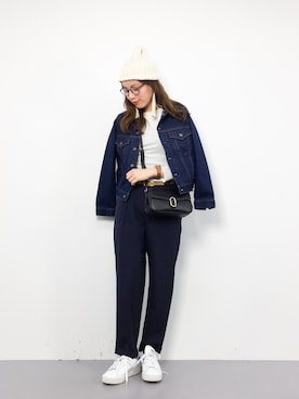 ぐっさんさん（レディース・166cm）の冬コーディネート