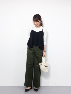 ぐっさんさん（レディース・166cm）の春コーディネート