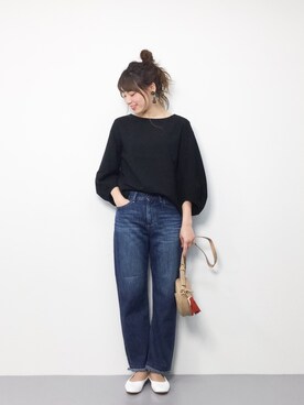 「SLOBE IENA（スローブイエナ）のアイテム（その他シューズ）」を使った、ぐっさんさん（レディース・166cm）の春コーディネート