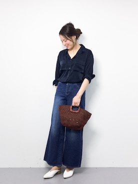 ぐっさんさん(レディース・166cm)の春コーディネート