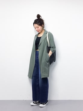 ぐっさんさん(レディース・166cm)の春コーディネート