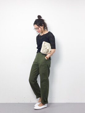 ぐっさんさん(レディース・166cm)の春コーディネート