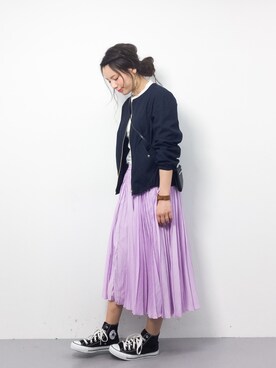 ぐっさんさん（レディース・166cm）の春コーディネート