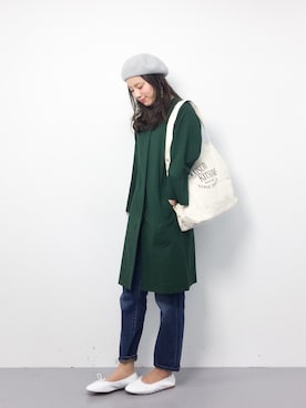 ぐっさんさん（レディース・166cm）の春コーディネート