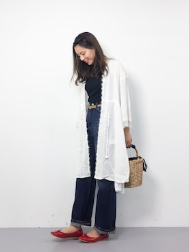 ぐっさんさん(レディース・166cm)の春コーディネート