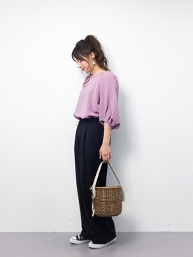 ぐっさんさん（レディース・166cm）の春コーディネート