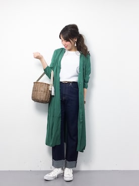 ぐっさんさん（レディース・166cm）の春コーディネート