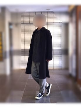「YARD PLUS（ヤードプリュス）のアイテム（ジャケット/アウター）」を使った、うし 🐃さん（メンズ・176cm）の冬コーディネート