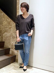 DEUXIEME CLASSE - みどさ⭐ドゥーズイエムクラス⭐BULKY WOOL V プルオーバー Deuxieme Classe（ドゥーズィエムクラス）の「追加 BULKY WOOL V