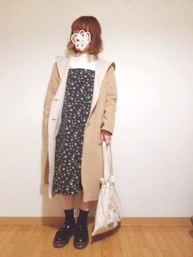 「イメチェン」｜ケアベア☆さん（レディース・149cm）の冬コーディネート