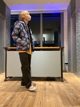 「HYSTERIC GLAMOUR（ヒステリックグラマー）のアイテム（ライダースジャケット）」を使った、kait1031さん（メンズ・180cm）の秋コーディネート