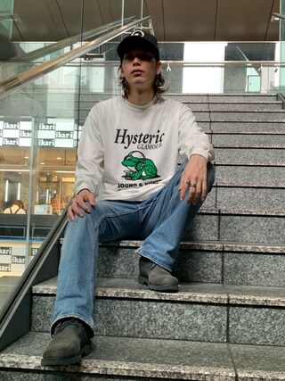 HYSTERIC GLAMOUR（ヒステリックグラマー）の「DIGGY FROGGY Tシャツ