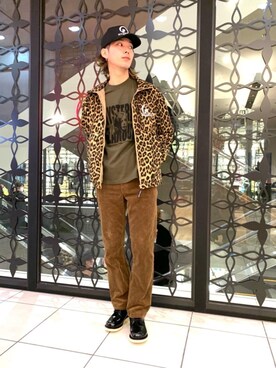 「HYSTERIC GLAMOUR（ヒステリックグラマー）のアイテム（ナイロンジャケット）」を使った、kait1031さん（メンズ・180cm）の秋コーディネート