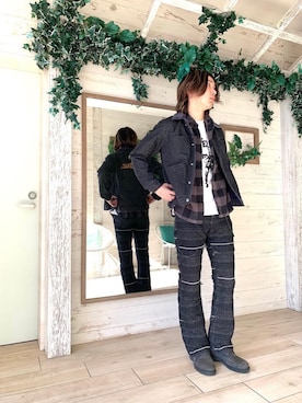 HYSTERIC GLAMOUR(ヒステリックグラマー)の「HYSTERIC刺繍 デニム
