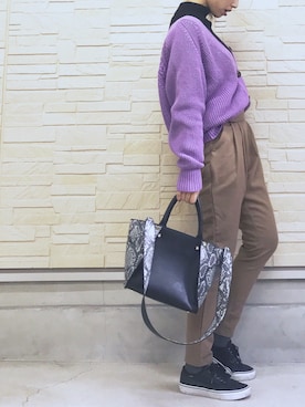 AKARIさん（レディース・163cm）の冬コーディネート