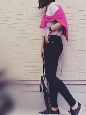 AKARIさん（レディース・163cm）の春コーディネート