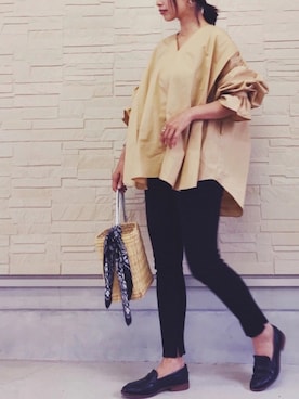 AKARIさん（レディース・163cm）の春コーディネート