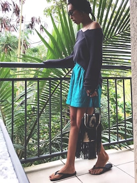 AKARIさん（レディース・163cm）の夏コーディネート