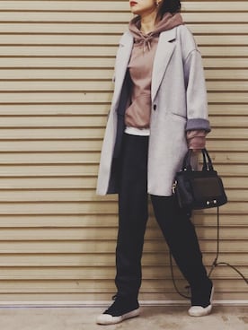 AKARIさん（レディース・163cm）の冬コーディネート