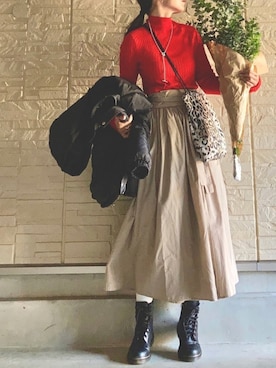 AKARIさん（レディース・163cm）の冬コーディネート