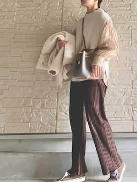 AKARIさん（レディース・163cm）の冬コーディネート