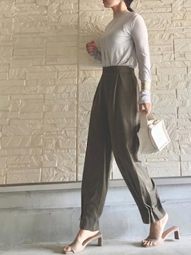 AKARIさん（レディース・163cm）の春コーディネート