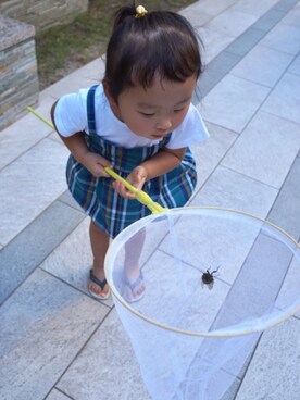 「REALIZE（リアライズ）のアイテム」を使った、cocoonoocncさん（キッズ・100cm）の夏コーディネート