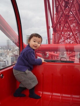 cocoonoocncさん（キッズ・90cm）の冬コーディネート