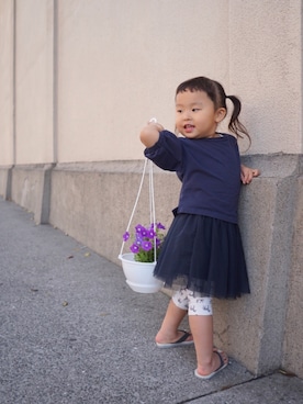 cocoonoocncさん（キッズ・100cm）の春コーディネート