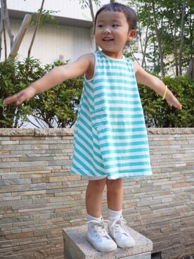 cocoonoocncさん（キッズ・100cm）の夏コーディネート