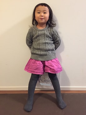 cocoonoocncさん（キッズ・100cm）の冬コーディネート