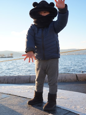 cocoonoocncさん（キッズ・100cm）の冬コーディネート