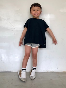 「アイテム（パンプス）」を使った、cocoonoocncさん（キッズ・110cm）の春コーディネート