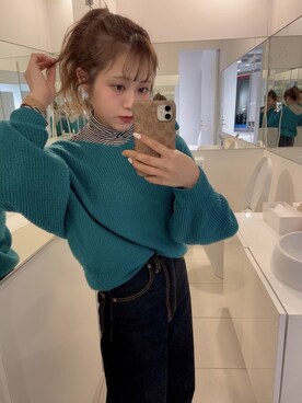 「moussy」｜「アイテム（財布/小物）」を使った、etan7さん（レディース・150cm）の春コーディネート