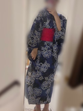 「花火」｜「アイテム（その他）」を使った、みふゆさん（レディース・155cm）の夏コーディネート