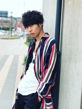 「shiyoh」｜ジヨンさん（メンズ・172cm）の春コーディネート