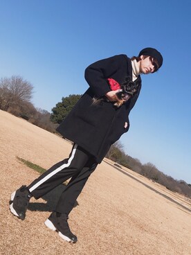「いいね返し」｜「アイテム（その他アウター）」を使った、MAHYOさん（メンズ・177cm）の冬コーディネート