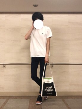 「OPENING CEREMONY（オープニングセレモニー）のアイテム」を使った、りょうさん（メンズ・185cm）の春コーディネート