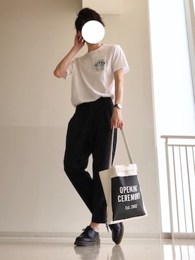 「OPENING CEREMONY（オープニングセレモニー）のアイテム」を使った、りょうさん（メンズ・185cm）の春コーディネート