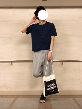 「OPENING CEREMONY（オープニングセレモニー）のアイテム」を使った、りょうさん（メンズ・185cm）の春コーディネート