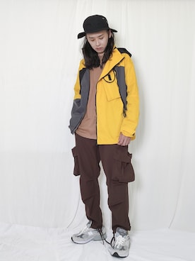 「outfit」｜「アイテム（スタジャン）」を使った、ffflea👾さん（メンズ・178cm）の夏コーディネート