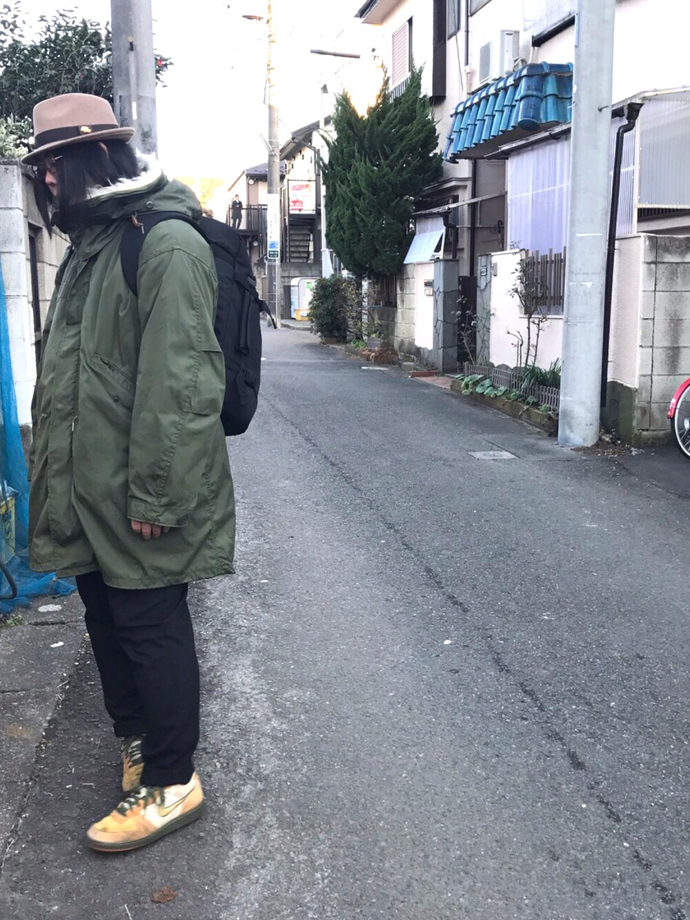 「胃が痛い食い過ぎたのアイテム（その他、その他）」を使った、y.endoさん（メンズ・175cm）の冬コーディネートの1枚目の写真